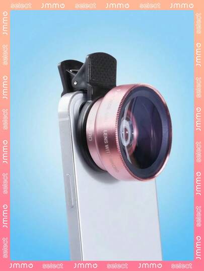 JMMO Lente grandangolare e macro 2 in 1 compatibile con e telefoni Android, accessori per fotografia creativa, ideale per vacanze estive e viaggi, lenti per cellulare