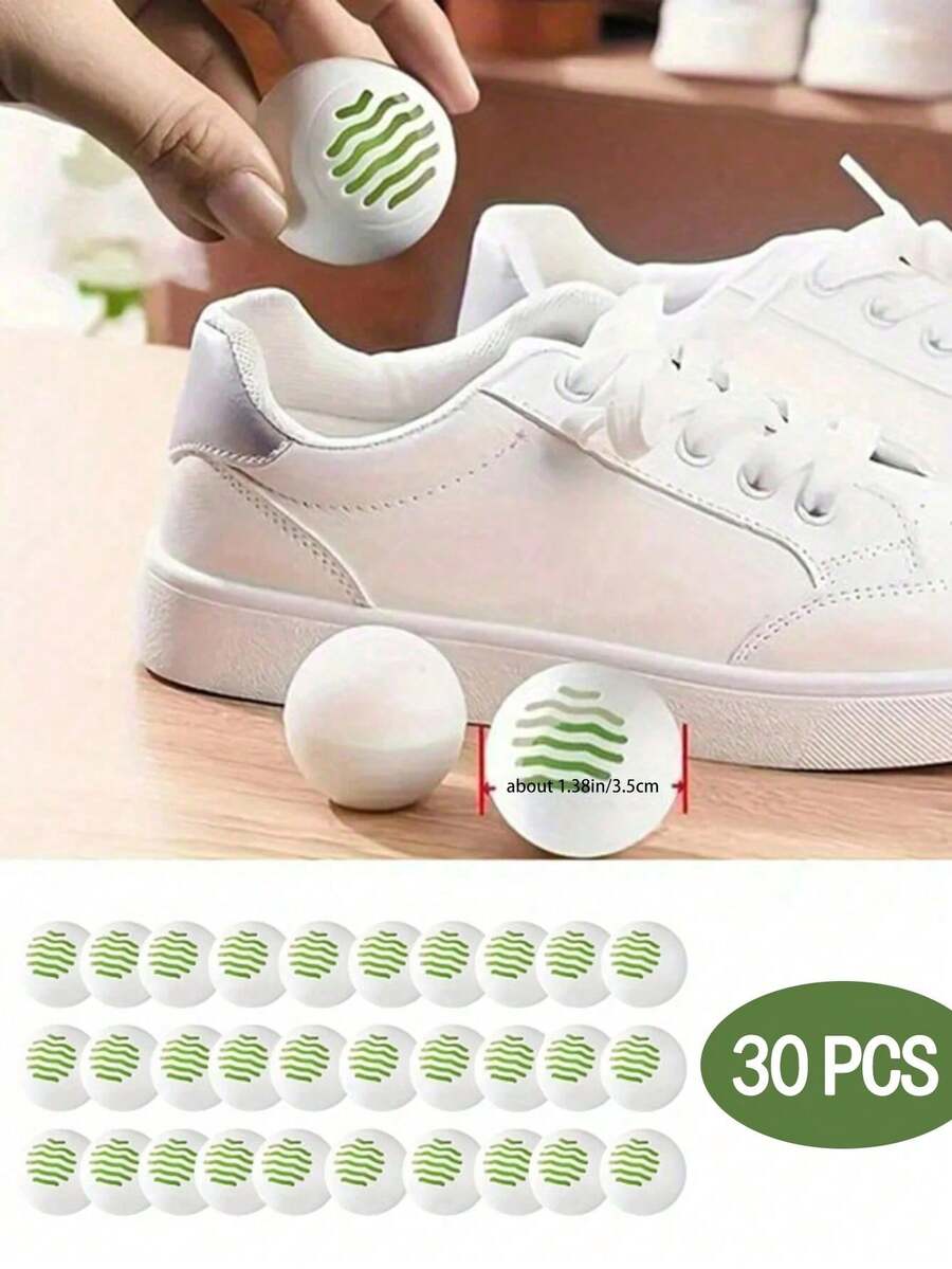 30 viên khử mùi - Hương thơm tươi mát cho giày dép, túi tập thể dục và tủ đựng đồ - Nước hoa xịt phòng đa năng cho gia đình, văn phòng, ô tô, nhà bếp, phòng tắm, đồ gia dụng - Nhiều màu - Xem 1