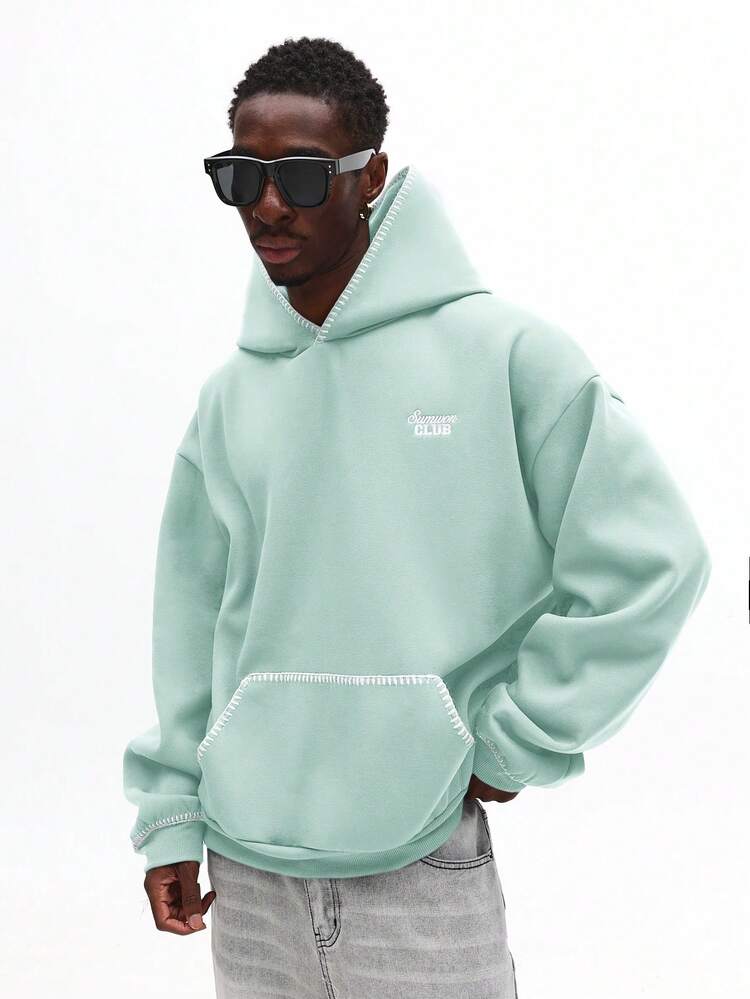 Oversized Hoodie With Front Pocket