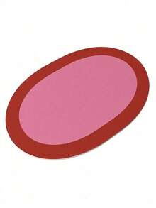 Joivida 1pc 30*45cm Vintage Leather Look Placemat, High-End Atmosphere PU Dining Mat, Waterproof & Oilproof Bowl Pad For Home Use