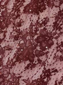 MOTF PREMIUM CONTRAST FUZZY OFF SHOULDER BIAS CUT DRESS