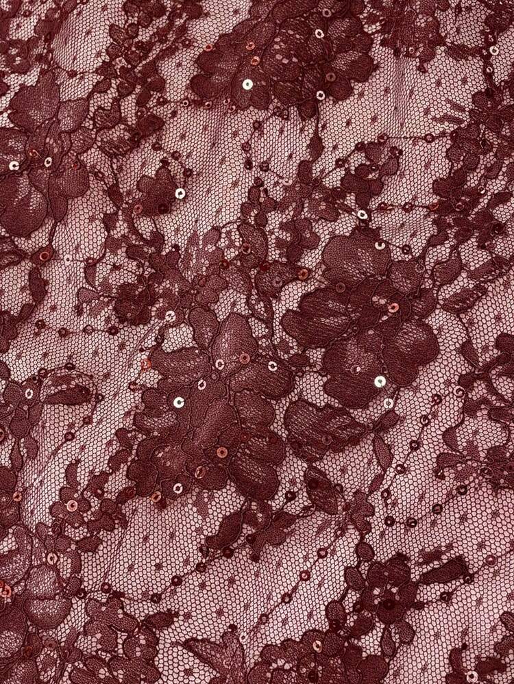 CONTRAST FUZZY OFF SHOULDER BIAS CUT DRESS