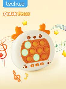 Teckwe Zabawki dla dzieci Prasa Radość, Decompression Breakthrough Puzzle Game Machine, Pop Push Puzzle Game, Cute Astronaut Handheld Game Zabawki Antystresowe Dla Dorosłych Relaks Ulga, Idealny Prezent Na Urodziny Dzieci Prezenty Bożonarodzeniowe, Must-Haves Na Jesienne I Zimowe Wakacje Camping Niezbędne Akcesoria Wakacyjne, Artykuły Kempingowe