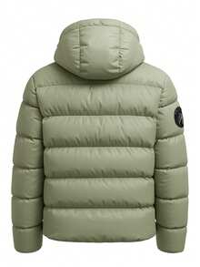 Men's Puffer Jackets Seagrass Green - Light Green - View 5