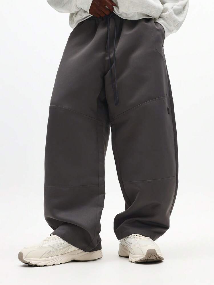 Tapered Panelled Pull On Trousers