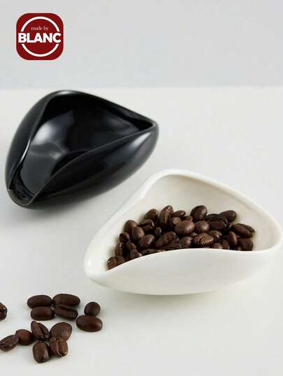 مغرفة قهوة من السيراميك، ملعقة قياس الشاي، كأس لحبوب القهوة للتحضير كهدية لعشاق القهوة، ملحقات أوراق الشاي المفتتة، ضروريات المنزل