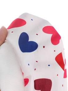 两件套女童圆领长袖印花卫衣和针织打底裤套装，多种颜色可选，可爱活泼，春秋季款 - 彩色 - 查看 3