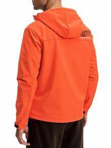 Men's Hooded Jacket Orange - Orange - View 2