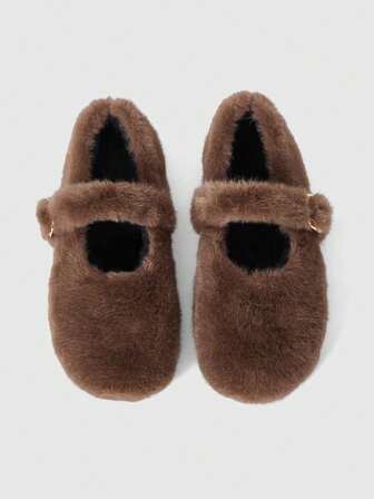 Kawaii Women's Brown Loafers, Closed Toe Mary Jane Flats, Bow Lace Lolita Ballet Flat Shoes