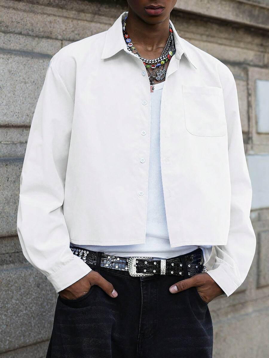 PAVTROS Tricou street style pentru bărbați tineri, versatil, cu mânecă scurtă, în culoare solidă, potrivit pentru ținute de stradă, ținute casual de zi cu zi, ieșiri în weekend, festivaluri de muzică, întâlniri sociale și multe altele. Acest tricou este o piesă esențială și versatilă în garderoba unui bărbat, fiind un cadou excelent pentru iubiți sau soți.