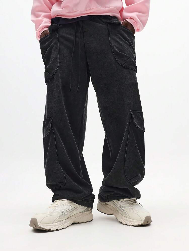 Loose Cargo Joggers With Utility Pockets