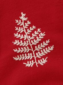 1pc Baby Green Triangle Romper, Holiday Embroidered Round Neck Long Sleeve Jumpsuit Baby Christmas Sweater Baby Girl Christmas Outfit Baby Christmas Romper Baby Girl Christmas Sweater Baby Long Sleeve Christmas Outfit Christmas Sweater For Baby Baby Girl Long Sleeve Christmas Outfit Christmas Outfit Baby Girl Sweater For Baby Baby Christmas Outfit Dress Christmas For Baby Girl Red Christmas Romper Baby Christmas Tree Baby Girl Christmas Outfit Spring Fall