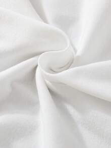 SHEIN 女宝宝时尚简约印花舒适百搭短袖T恤