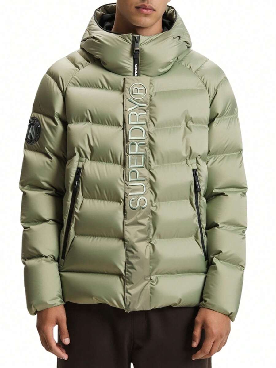 Men's Puffer Jackets Seagrass Green - Light Green - View 1