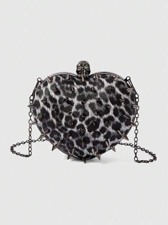 Grunge Punk Women's Elegant Multifunctional Formal Party Clutch