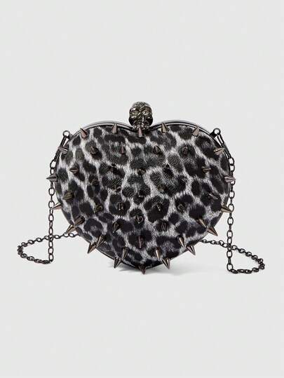 Grunge Punk Women's Elegant Multifunctional Formal Party Clutch