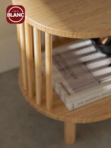 Madebyblanc 康纳利竹床头柜，卧室装饰边桌，转角装饰书桌，卧室装饰桌，竹制卧室家具，现代床头柜，实木床头柜，卧室床头柜 - 彩色 - 查看 2