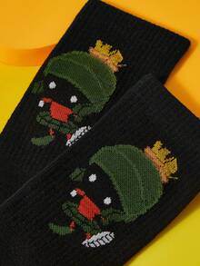 LOONEY TUNES X SHEIN Calcetines tipo tripulación para mujer - Multicolor - Ver 4