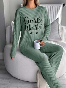 Set da lounge a costine morbido lilla, set da lounge per stare comodi