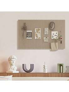 1 Pcs No-Drill Vertical Rectangular Modern Fabric Frame Wall-Mounted Felt Board For Photo Wall, Bulletin Board, Memo Board, Diy Craft - Removable, With Soft Cork Board And Memo Board, For Wall Decor, Room Decor, Party Photo Display, Surprise Announcements, Wall Storage In Bedroom, Study, Living Room, Office, Classroom, Dorm Home Decor Back To School School Supplies,Fall Decor,Christmas Decorations Boys Backpack, Halloween, Backpack School. Clear Backpack, School, Halloween Costume. - Multicolor - View 16