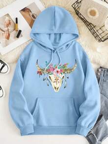 Women Sweatshirts - Blue - View 1