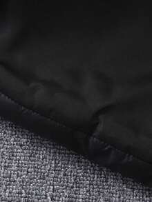 Young Girl Fashionable Thick Hooded Waist Cinching Jacket, Suitable For Daily Casual Wear In Autumn And Winter