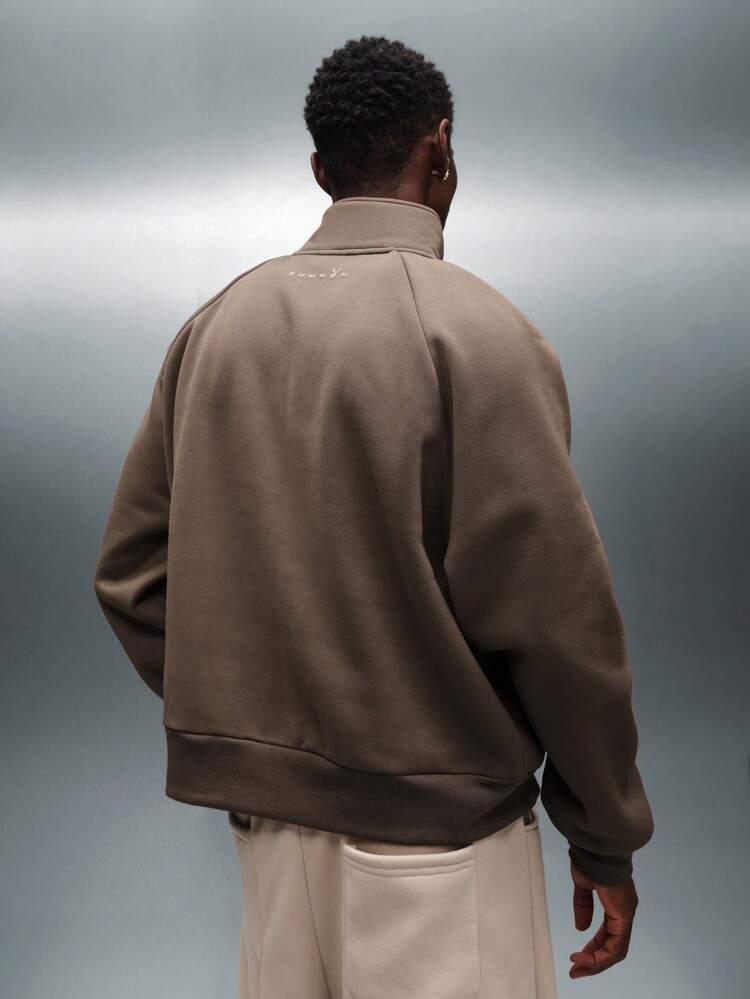 PLAYBOY X SUMWON Heavyweight Full Zip Hoodie With Boxy Fit