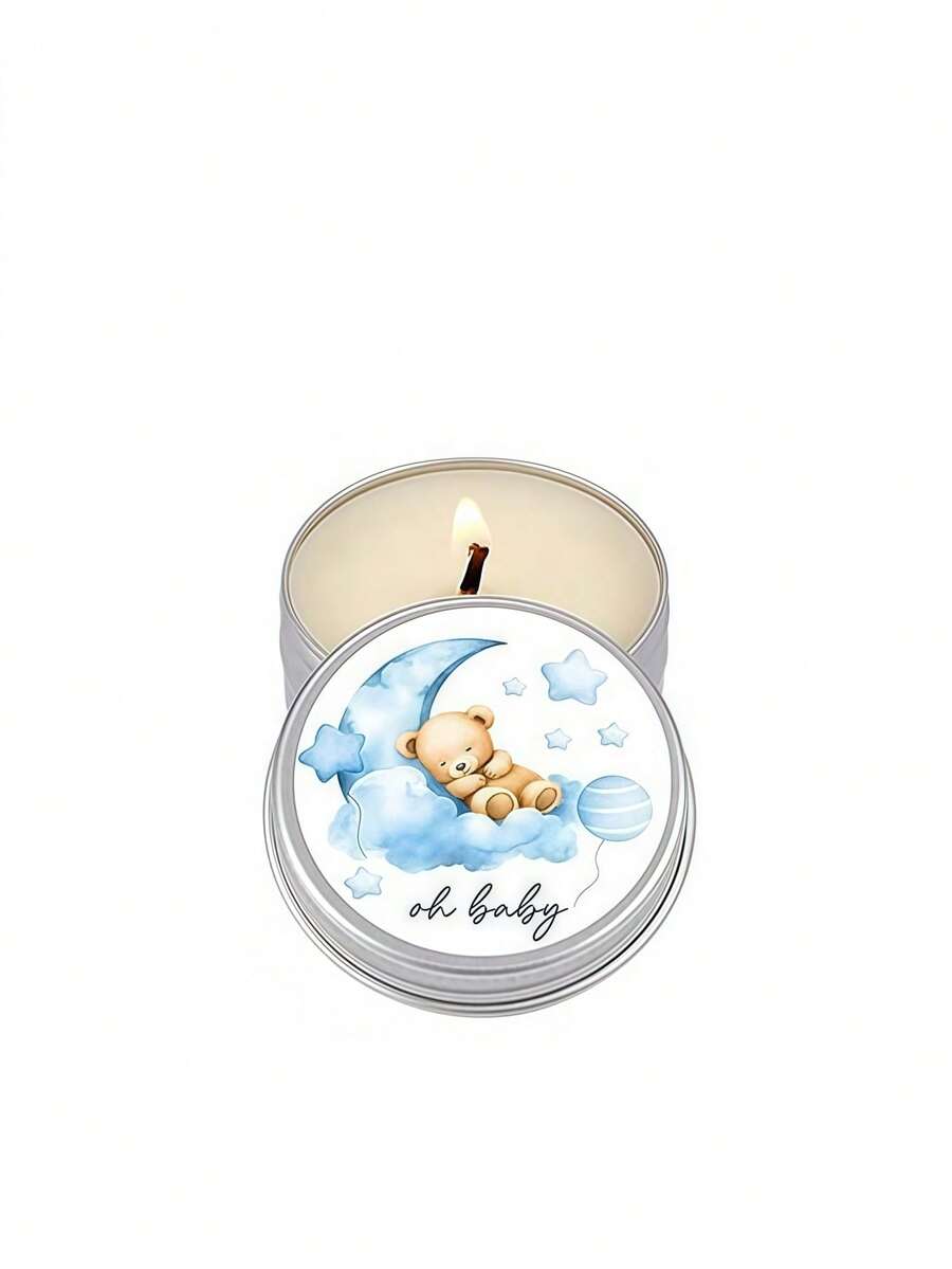 1/5 buc lumânări parfumate cu lavandă cadou pentru petrecerea baby shower, lumânare de călătorie din ceară de soia, lumânări de aromaterapie, favoruri pentru petrecerea baby shower, cadouri de nuntă, ulei esențial (urs), Halloween, înfricoșător, toamnă, festival, sărbătoare, iarnă, sărbătoare, festival, decor cameră, cadouri pentru ziua de naștere, absolvire - Multicolor - Vizualizare 1