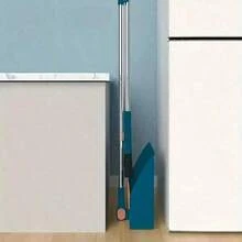 1 Set, Household Broom & Dustpan Set, Long Handle Floor Cleaning Broom & Dustpan Set, Rotatable Broom And Dustpan With Brush, For Removing Dust And Debris, Suitable For Home, Kitchen, Room, Office, Cleaning Supplies, Cleaning Tools, Back To School