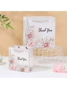 Túi quà cảm ơn, Túi giấy đựng quà, Túi quà tặng ngày lễ, Túi hoa ngày của Mẹ - Nhiều màu - Xem 6