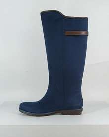 Women Ankle Boots & Booties - Navy Blue - View 3