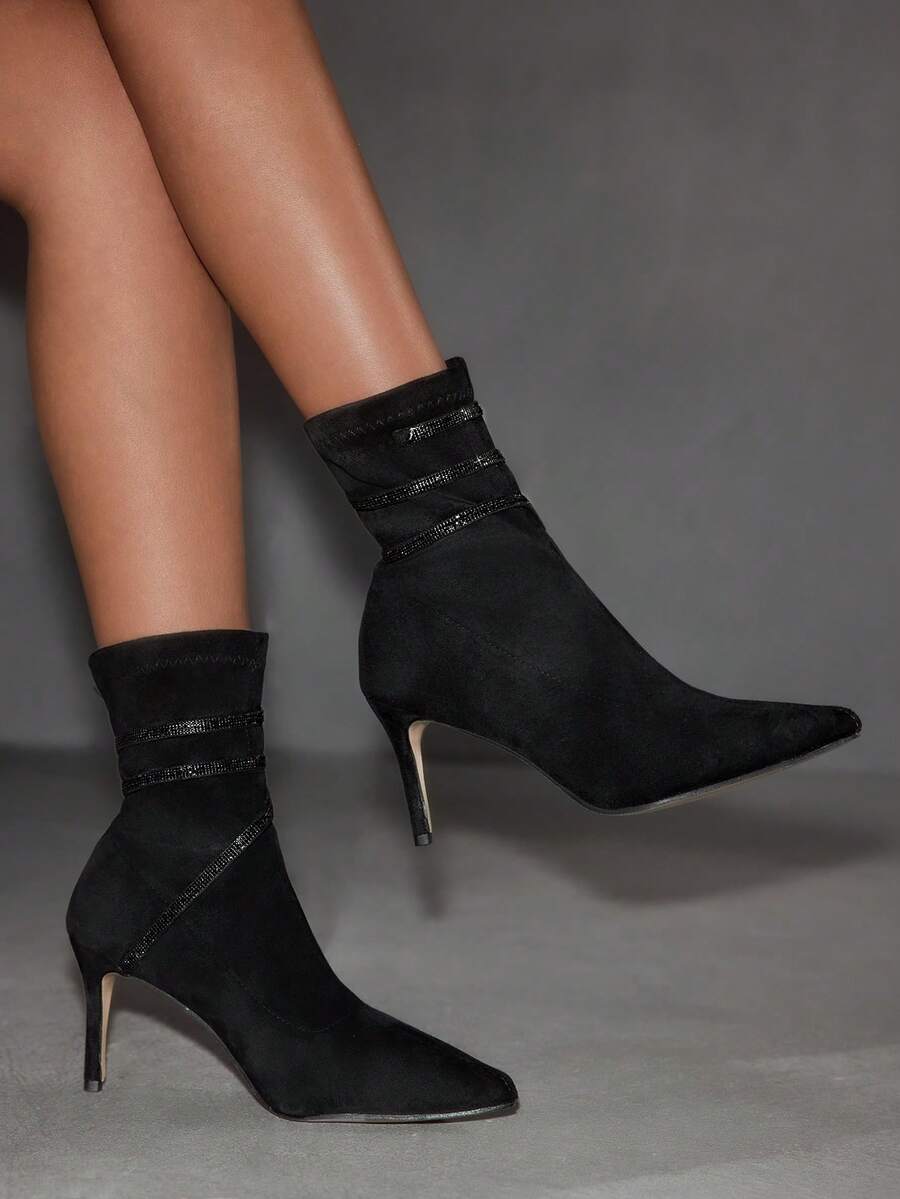 CUCCOO SZL Damen Mode Braune Stiefel bis zur Mitte des Wades