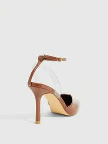 CUCCOO SZL Women's Elegant Pointed Toe Pumps For Commuting - Camel - View 4