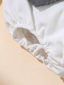 Souflis Souflis 4pcs/Set Baby Boys Gentleman Style Bow Tie Shirt, Suspender, Khaki Pants, Autumn/Winter