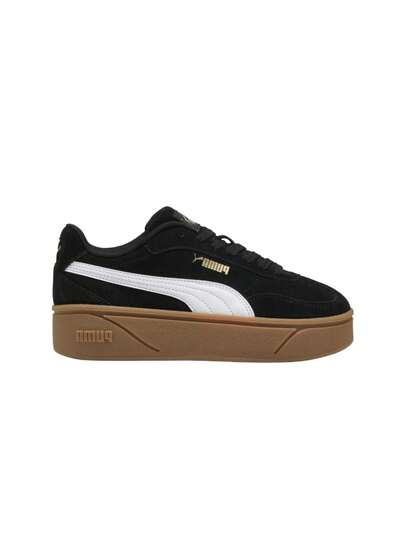 Puma Club Ii Flatforms Women Sneakers Black 402609