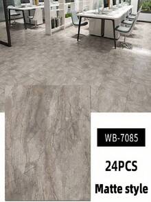 12/24pcs Faux Marble Tile Sticker, Thick PVC Waterproof Self-Adhesive Decals For Living Room, Bathroom, Kitchen, Floor And Wall Decoration Room Decor Home Decor Wallpapers Wall Paper Wallpaper Wall Stickers Wall Sticker Kitchen Accessories Kitchen Items Kitchen Decor Floor Tiles Flooring Floor Tiles Self Adhesive Floor Tiles Peel Stick Living Room Decor - 彩色 - 查看 8