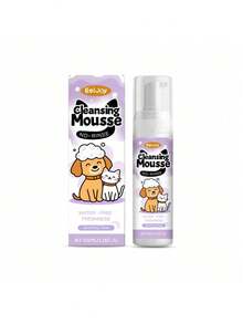 1 pieza Espuma limpiadora sin enjuague para mascotas, Body y pelaje de gatos y perros, desodorización y limpieza, espuma de lavado conveniente sin agua - Multicolor - Ver 8