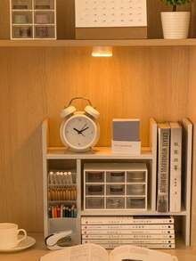 1PC USB Rechargeable Wardrobe Light Dimmable Warm White LED Closet Light Push Button Control Portable Cabinet Shelf Lighting Bedside Lamp With Charging Cable