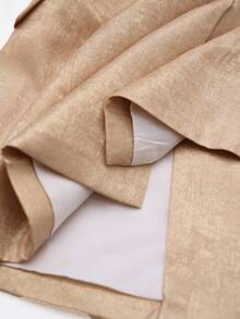 Manfinity CityGents Men's Fashionable Commuter Metallic Suit Jacket Men Casual Champagne Outfits Beige Suit For Men