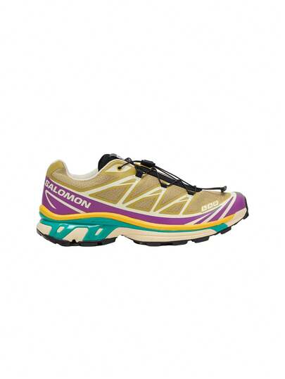Salomon Advanced XT-6 Unisex Sports Casual Shoes Gold / Yellow / Willowherb L47886500
