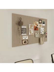 1 Pcs No-Drill Vertical Rectangular Modern Fabric Frame Wall-Mounted Felt Board For Photo Wall, Bulletin Board, Memo Board, Diy Craft - Removable, With Soft Cork Board And Memo Board, For Wall Decor, Room Decor, Party Photo Display, Surprise Announcements, Wall Storage In Bedroom, Study, Living Room, Office, Classroom, Dorm Home Decor Back To School School Supplies,Fall Decor,Christmas Decorations Boys Backpack, Halloween, Backpack School. Clear Backpack, School, Halloween Costume. - Multicolor - View 3