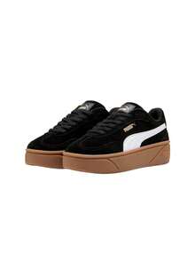 Puma Club Ii Flatforms Women Sneakers Black 402609 - Puma Black/Puma White - View 2
