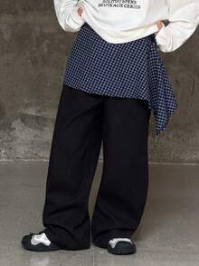 DAZY 男童秋季裤 - 灰色 - 查看 5