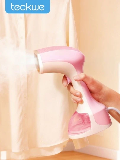Teckwe Steamer For Clothes,3 In 1 Steam Cleaner For Home Iron Clothes,Handheld Garment And Fabric Steamer,15S Fast Heat-Up,Capacity Suitable For Home And Travel - EU Plug