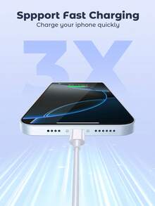 JMMO 3.3ft/6.6ft Fast Charging Cable, Type-C To Lightning, High Speed Data Transfer Compatible With IPhone 14 Pro Max/14 Pro/14 Plus/14/13/12/11/XS/XR/8/7/6, IPad Series Nan MFi Certified