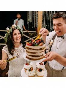 1/2pcs Gold Stainless Steel Cutlery, Cheese Bread Knife And Shovel Set, Cake Knife And Shovel Set, Cake Cutting Set, Pizza Shovel, Dessert Cake Knife, Suitable For Pizza, Cake, Pie, Bread, Ideal For Restaurants, Weddings, Birthday Banquets, Party, Christmas Gift, Thanksgiving, Kitchen, Christmas Gift Back To School,School Supplies - Multicolor - View 7