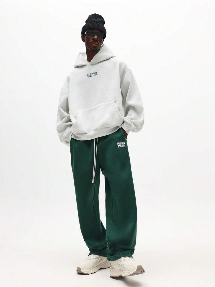 Textured Hoodie And Joggers Co-Ord Set