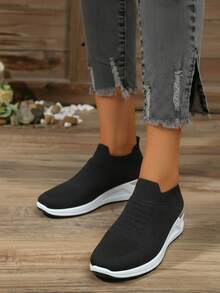 Women Sports Shoes - 黑色 - View 2