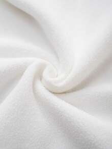 SHEIN 女婴复古可爱豹纹心形图案休闲舒适长袖上衣和紧身裤贴身家居服套装