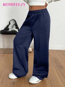 Sparklyn 少女休闲街头风学院风加厚保暖运动裤，秋冬季